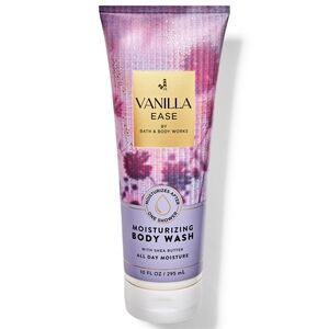 Bath & Body Works Vanilla Ease Moisturizing Body Wash 10oz NEW